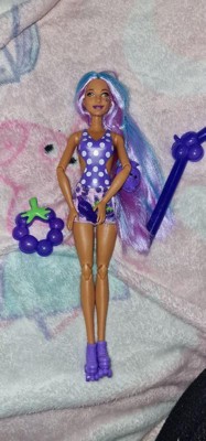 Barbie Pop Reveal Fruit Series Grape Fizz Doll, 8 Surprises Include Pet,  Slime, Scent & Color Change : Target