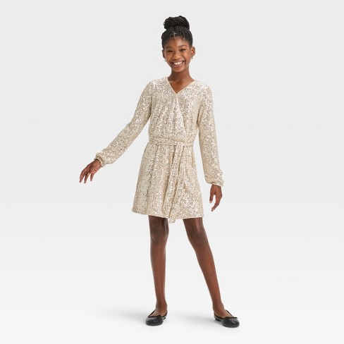 Next girls clearance sequin dress