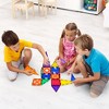 PICASSO-TILES 3D Magnetic Building Blocks Kit, Inspirational Construction Toys, STEM Playboards & Felt Tiles, Creativity & Educational Play for Kids - 2 of 4