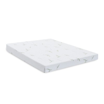 Cesicia 8-Inch Dual Layer Memory Foam Mattress with Bamboo Infused Cover