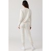 Sol Angeles Coastal Waves Jogger Ecru- Large - 4 of 4