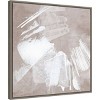 22" x 22" Ethereal Flow I by Eva Watts Framed Canvas Wall Art Print - Amanti Art: Modern Lithograph, Polystyrene Frame - 2 of 4