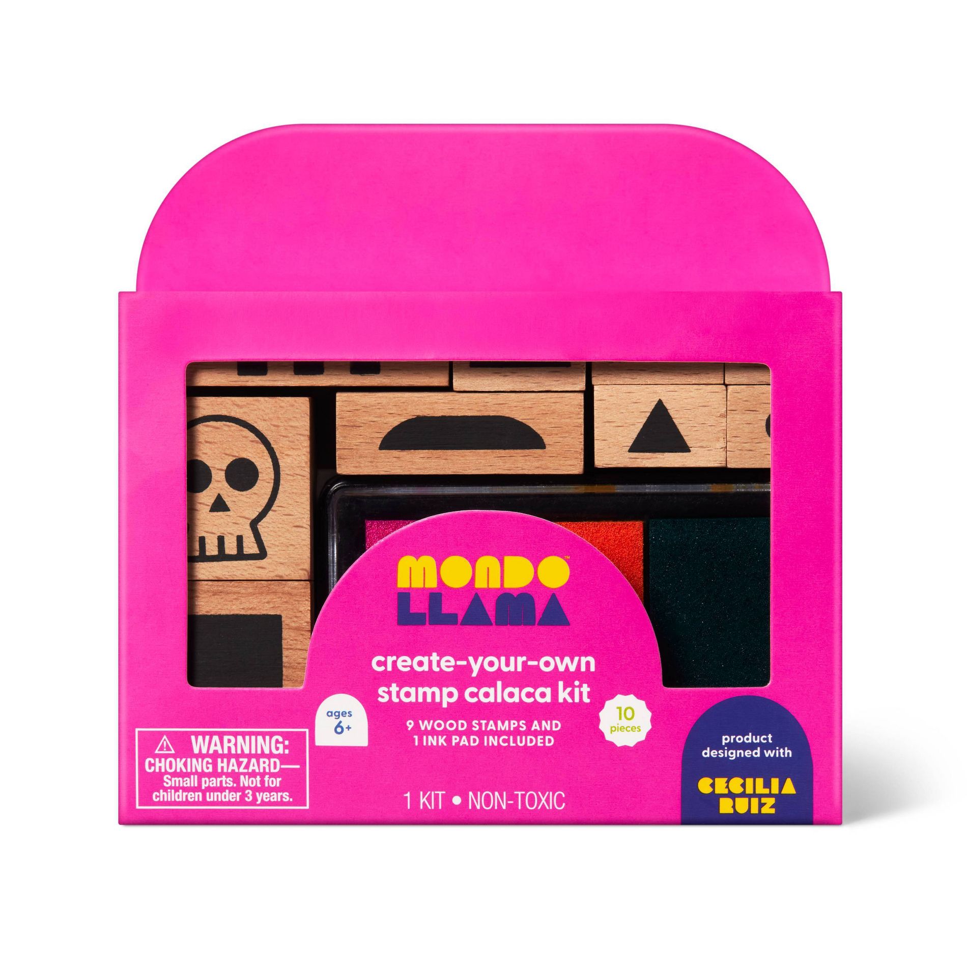 Día de Muertos Craft Rubber Stamp Kit - Mondo Llama™