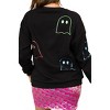 Women's Sequin Ghost Pullover Sweatshirt - Jess Lea - 2 of 4