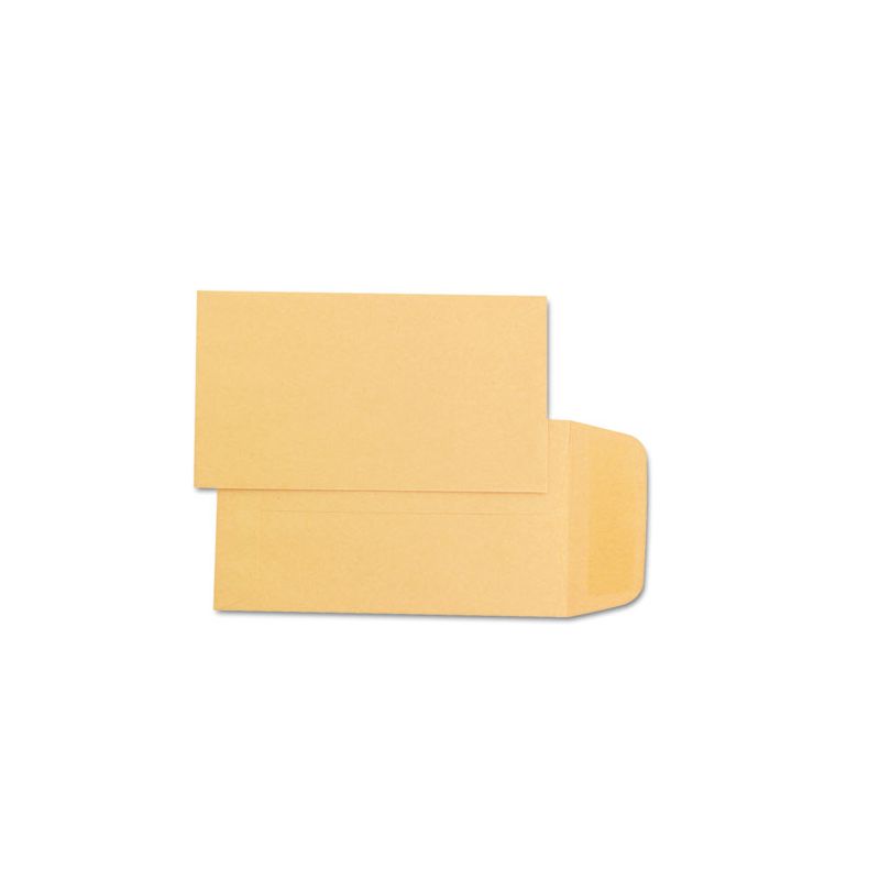 Quality Park Kraft Coin and Small Parts Envelope, #1, Square Flap, Gummed Closure, 2.25 x 3.5, Light Brown Kraft, 500/Box, 1 of 2
