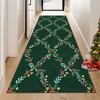 Christmas Area Rug, Soft Washable Rugs for Living Room - 2 of 4