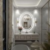 Apmir Super Bright 192 LEDs/m Lighted Anti-Fog Oval Wall Mirror in Tempered Glass, 3-Year Warranty - 2 of 4