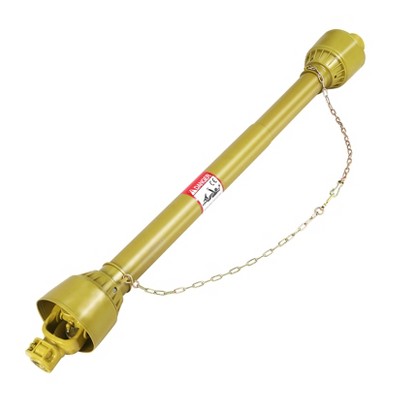 PTO Shaft, 1-3/8" PTO Drive Shaft, 6 Spline Tractor, Round Implement Ends PTO Driveline Shaft, for Finish Mower, Rotary Cutter, Yellow