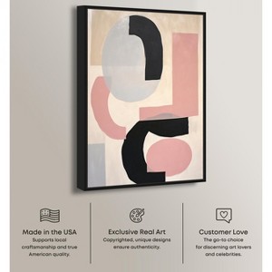 Art Remedy Cellphone Accessories Contemporary Shapes Abstract Wall Art Framed - 1 of 4