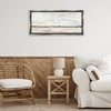 Stupell Industries Neutral Horizon Landscape Black Floater Framed Canvas Wall Art - 2 of 4