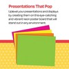 School Smart Poster Board, 11 x 14 Inches, White/Assorted Neon Colors, Pack of 50 - 4 of 4