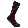 Adult Superman Suit and Super Logos 2-Pair Pack of Crew Socks - 4 of 4