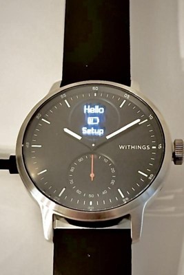 Withings ScanWatch (42 mm / Noir) - Montre connectée - Garantie 3