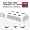 Yakima HD Track 72 Inch Car Roof Top Custom Rack Mounting Applications with CapNuts for SkyLine, OverHaul HD, and OutPost HD Systems, Black - 3 of 4