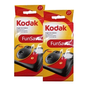 Kodak 35mm One-Time-Use Disposable Camera (ISO 800) with Flash - 27 Exposure - 2 Units - 1 of 4