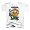 Toddler Boys' Garfield Fishing T-Shirt White - 2 of 4
