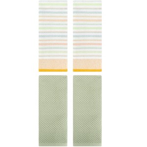 REGALWOVEN 4 Pcs Solid Bathroom Hotel and Spa Waffle Cotton Hand Towels - 1 of 4