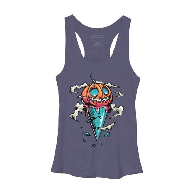 Women's Design By Humans Halloween By anggatantama Racerback Tank Top