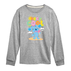 Boys' - Blue's Clues & You! - Keep Cool Long Sleeve Graphic T-Shirt - 1 of 3