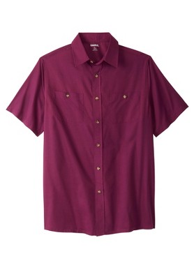 KingSize Short-Sleeve Pocket Sport Shirt