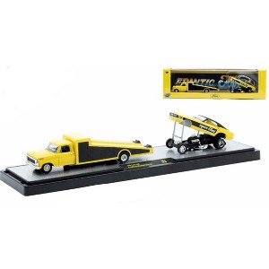 M2 Machines 1969 Ford F-350 & 1969 Ford Mustang Funny Car Auto Haulers - 1 of 2