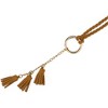 INSPIRE CHIC Women's Woven Braided Rope Tassels Chain Skinny Boho Waist Belts 1 Pc - 2 of 4