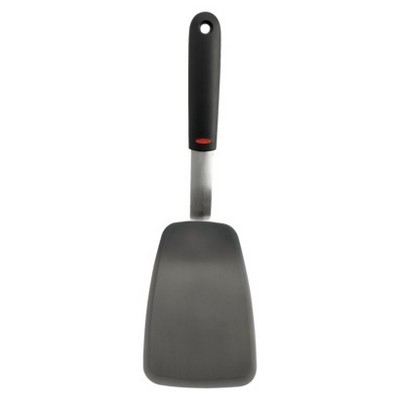 OXO - The OXO Small Silicone Spatula is ideal for small bowls and mixers!  This heat resistant (up to 600 F) Spatula is also dishwasher safe and safe  for non-stick cookware and