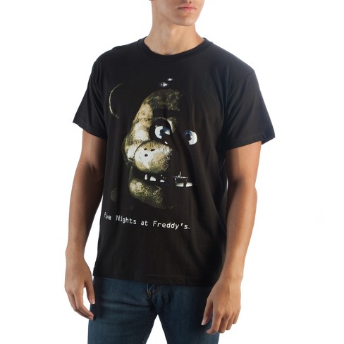 Five Nights at Freddy's Black T-Shirt - image 1 of 3