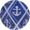 Pavilion Gift Company - Blue Anchor - Jar Candle Holder - Candle Holders - 4 of 4