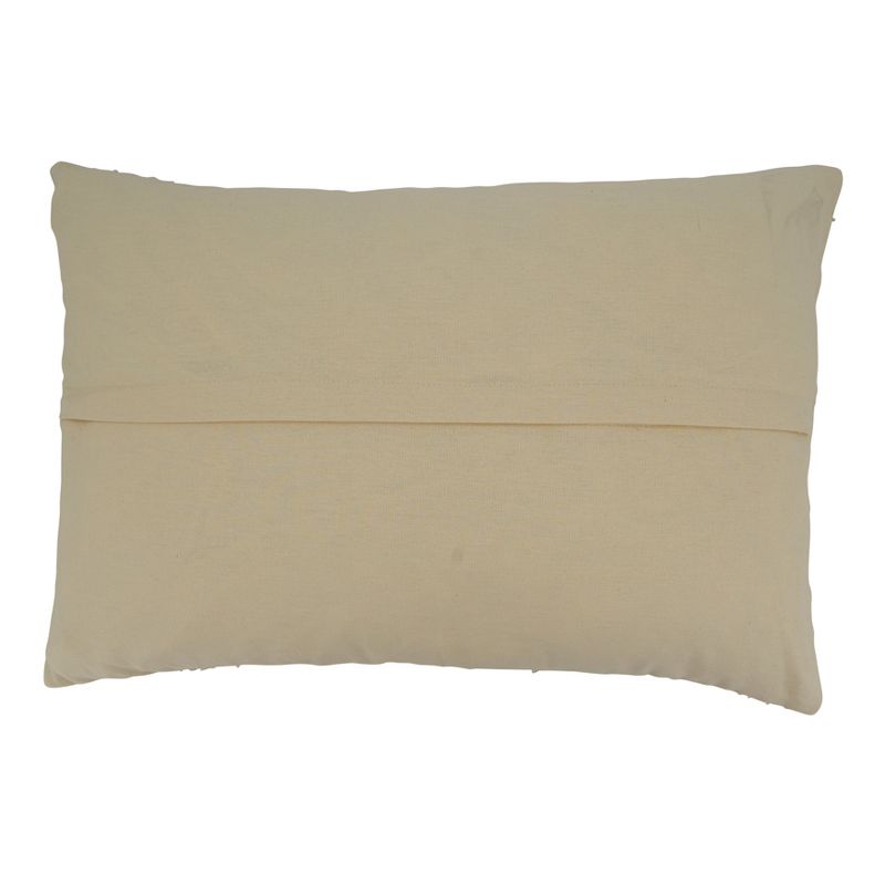 Saro Lifestyle Saro Lifestyle Cotton Pillow Cover With Striped Design, 2 of 4