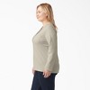 Dickies Women's Plus Heavyweight Henley - 3 of 4