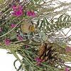 22" Artificial Lavender Mixed Arrangement Spring Wreath - National Tree Company - 3 of 3