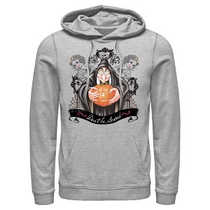 Men's Snow White and the Seven Dwarves Evil Queen Pumpkin Pull Over Hoodie - 1 of 4