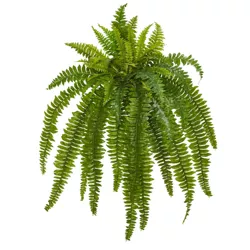 Set of 2 Artificial Boston Fern Plants - Nearly Natural
