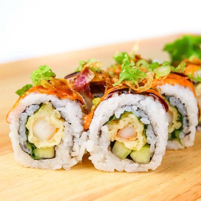 Mai Shrimp Tempura Crunch Roll White Rice 6.8oz Target