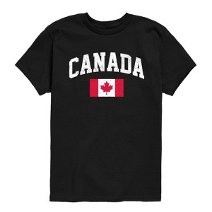 Boys' - Instant Message - Canada Flag Short Sleeve Graphic T-Shirt - 1 of 4