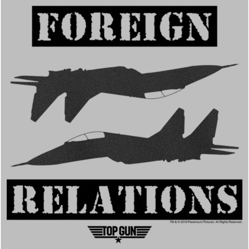 Girl's Top Gun Keeping up Foreign Relations T-Shirt, 2 of 6