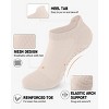 SEVOBAL 6 Pairs Pilates Stockings Toes Home Pilates Socks for Women Non Slip Grippers Yoga Crew Socks Barre, Multicolored, 7.41"*0.39"*0.39" - 3 of 4