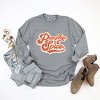 Simply Sage Market Retro Pumpkin Spice Words Garment Dyed Long Sleeve - 3 of 4