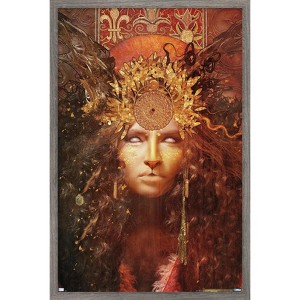 Trends International Jena DellaGrottaglia: Cosmic Zodiac - Leo Framed Wall Poster Prints - 1 of 4
