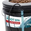 Active Aqua Root Spa 5 Gallon Hydroponic 4 Bucket Deep Water Culture Grow Kit System with Multi-Purpose Air Hose and Air Pump, Black (2 Pack) - image 4 of 4