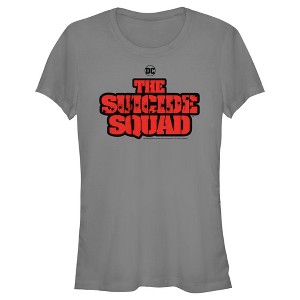 Juniors Womens The Suicide Squad Bullet Logo T-Shirt - 1 of 4