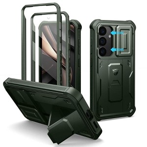 Dexnor for Samsung Galaxy S25 Case with Built-in Slide Camera Cover & Screen Protector & Kickstand - 1 of 1