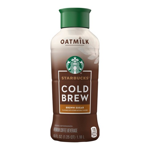 Starbucks Oatmilk Brown Sugar Cold Brew - 40 Fl Oz : Target