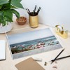 Henrike Schenk - Travel Photography Pink Flowers by the Ocean Acrylic Tray - Deny Designs - 4 of 4