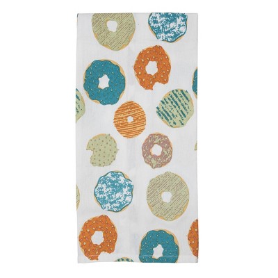Yummy Donuts Multi Cotton Tea Towel - Foreside Home & Garden : Target