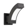 DOMETOUR Outdoor Wall Light LED Exterior Lights, Path Light Wall Mount Lamp for Patio Garden Garage Fence Yard - 2 of 4