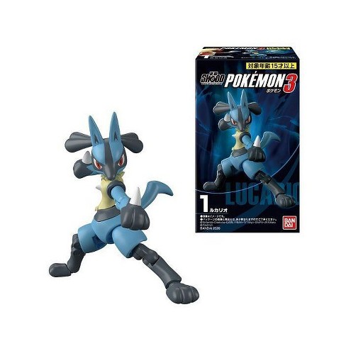 Bandai Shodo Pokemon Vol 3 Lucario Action Figure Target