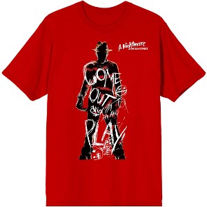 Nightmare On Elm Street Come Out And Play Red Shirt - 1 of 1