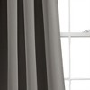 Lush Décor Insulated Rod Pocket Room Darkening Window Curtain Panels Dark Gray 52X84 Set - 4 of 4